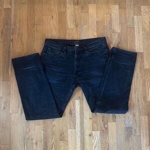 Filson Rail Splitter Jeans 33 / 33 MADE IN USA 20172097 Rinse Black Dark Denim